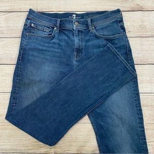 7 Seven For All Mankind The Straight Leg Blue Jean Men's Size 34
